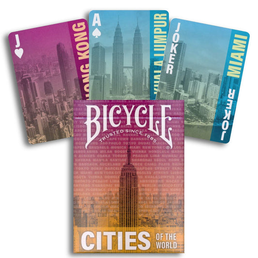 Bicycle Cities of the World - žaidimo kortos