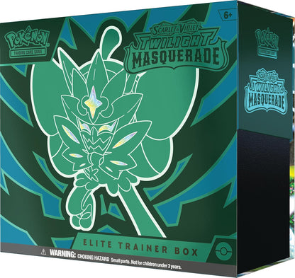 Pokémon Twilight Masquerade Teal Mask Ogerpon - Elite Trainer Box (anglų k.)