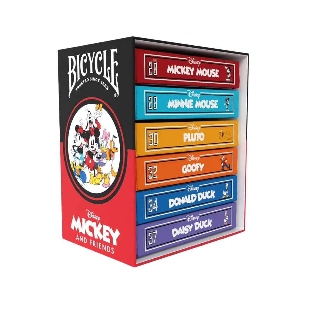 Bicycle Disney Classic Mickey and Friends - 6 kortų kaladžių rinkinys