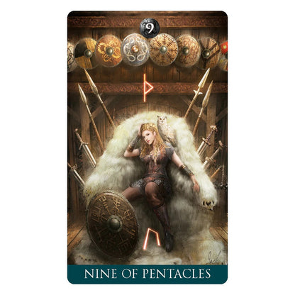 Mini Runic Tarot - mažo formato Taro kortos | Lo Scarabeo