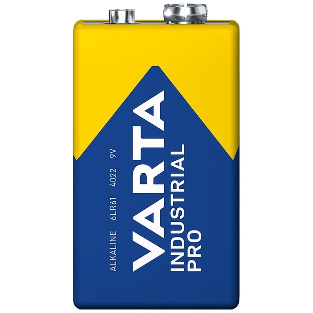 Varta 9V Industrial Pro (4022) šarminės baterijos 20 vnt.
