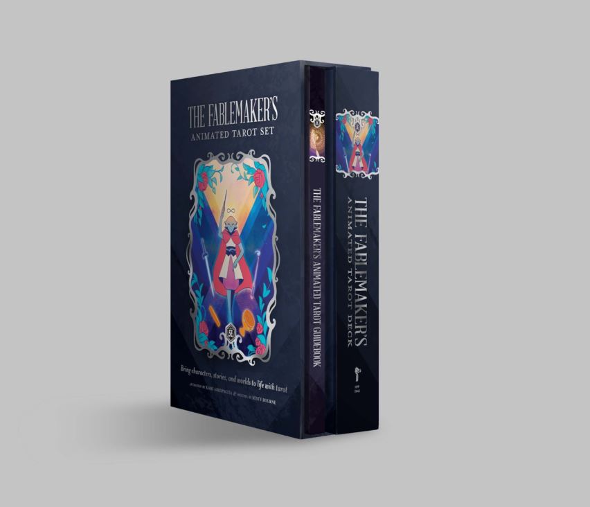 The Fablemaker's Animated Tarot - animuotų Taro kortų rinkinys | Hit Point Press