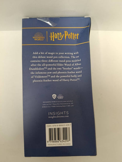 Harry Potter Wand Pen Collection - 3 rašikliai, kosmetiniai defektai