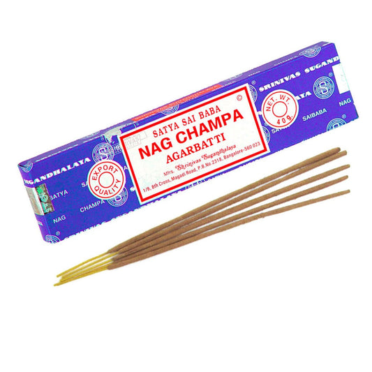 Satya Nag Champa - smilkalų lazdelės, 40 g