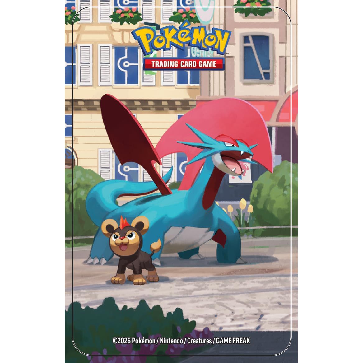 Pokémon Lumiose City Mini Tin - Salamence kortų rinkinys