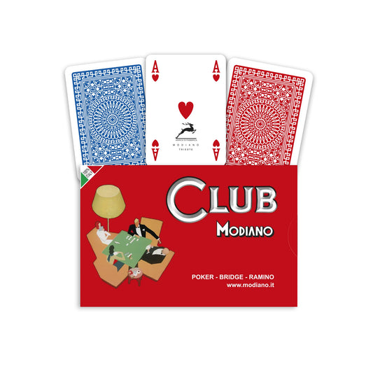 Ramino Poker Club Bridge - 2 kaladžių rinkinys | Modiano