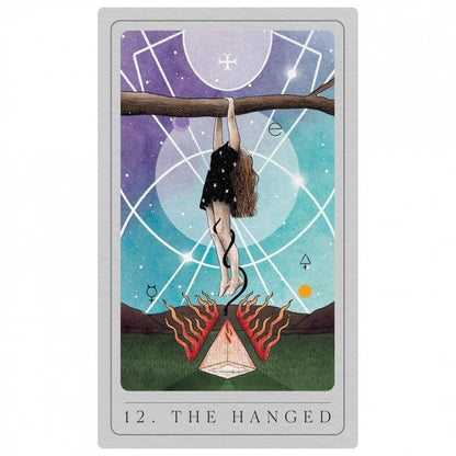 Kosmetinis defektas The Tarot of Secrets kortos Blue Angel