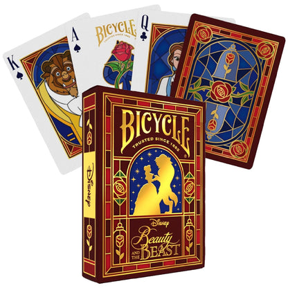 Bicycle Disney Beauty and the Beast - žaidimo kortos