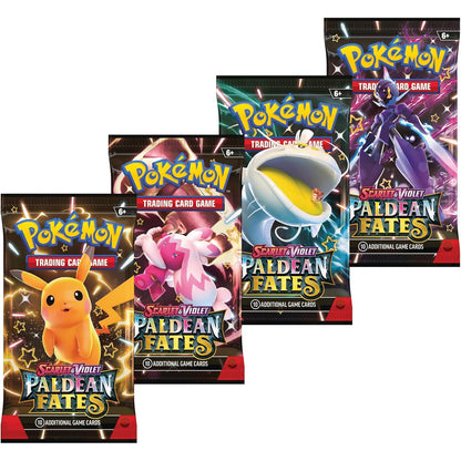 Pokémon Paldean Fates Booster Bundle - 6 papildymo pakeliai