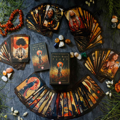 Amber Moon Tarot Kortos Dusserre