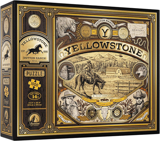 Yellowstone - 1000 detalių dėlionė | Theory11