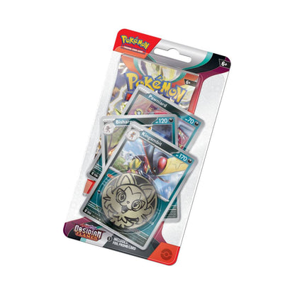 Pokémon Obsidian Flames Kingambit Premium - kortų rinkinys