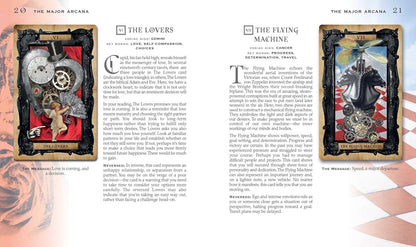 The Gothic Steampunk Tarot - Taro kortos ir knyga | CICO Books