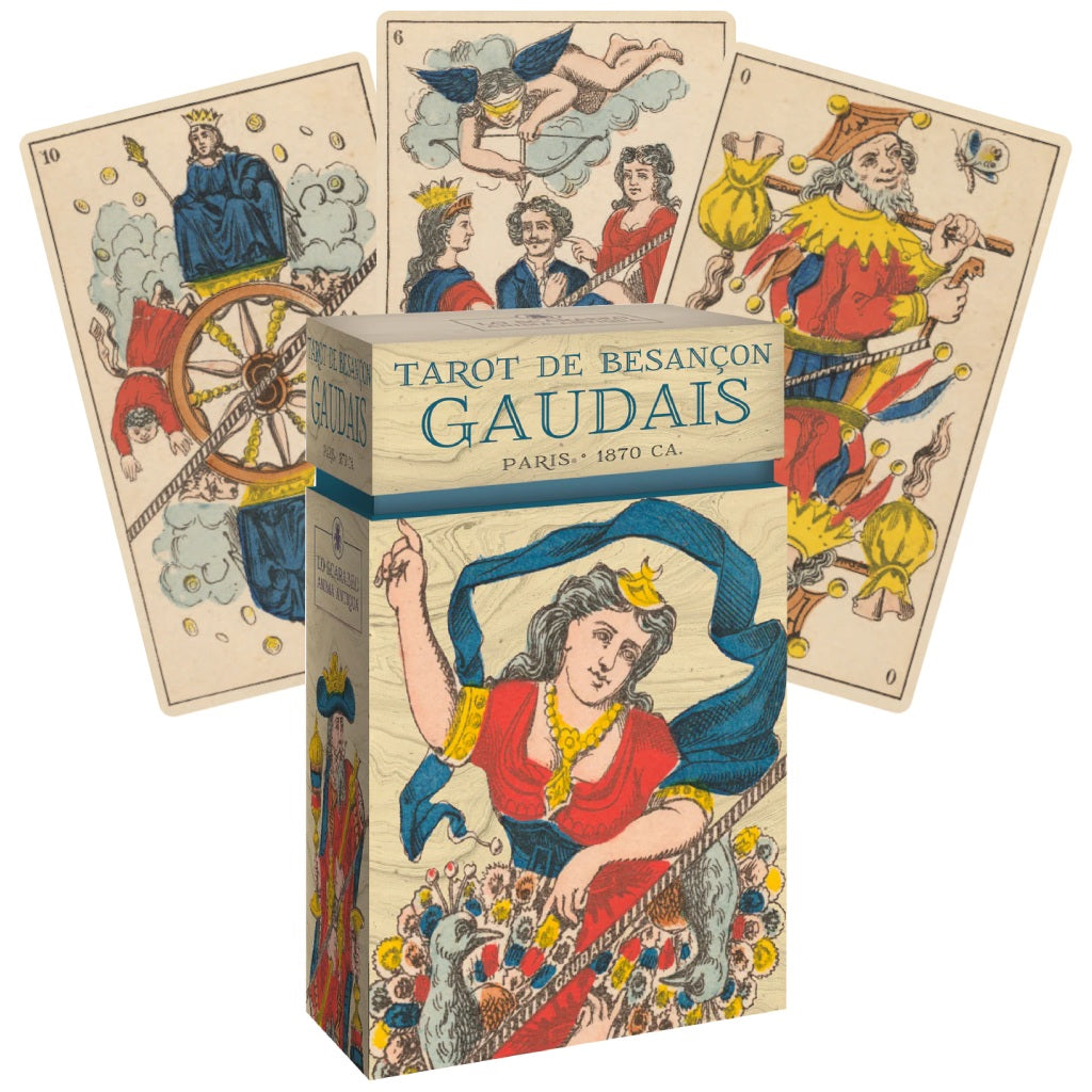 Tarot de Besancon Gaudais - riboto leidimo taro kortos | Lo Scarabeo