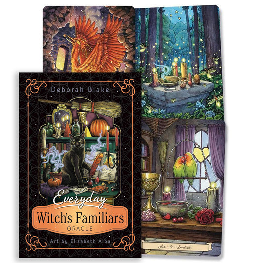Everyday Witch’s Familiars Oracle - gyvūnų orakulo rinkinys