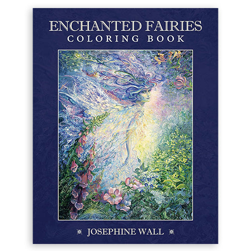 Enchanted Fairies Spalvinimo knyga Blue Angel