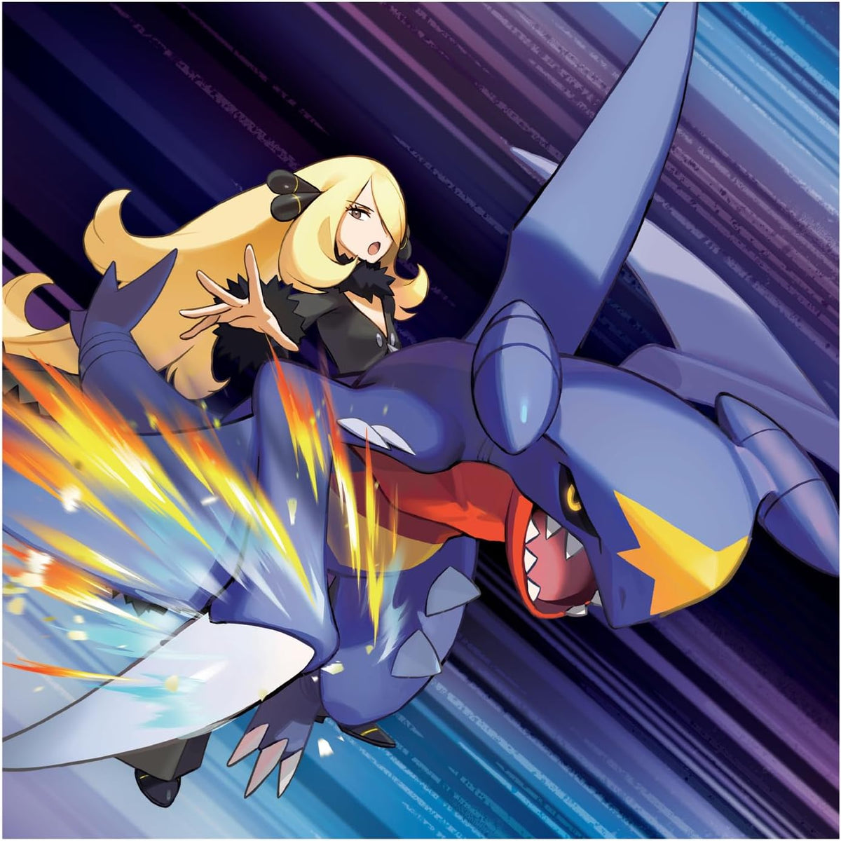 Pokémon Cynthia's Garchomp ex Premium Collection - kortų rinkinys