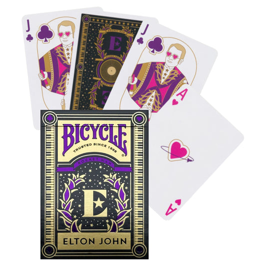Bicycle Elton John - žaidimo kortos