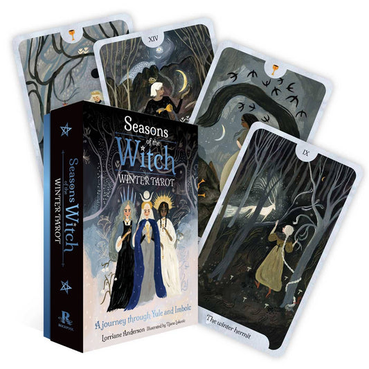 Seasons of the Witch Winter Tarot kortos Rockpool Publishing