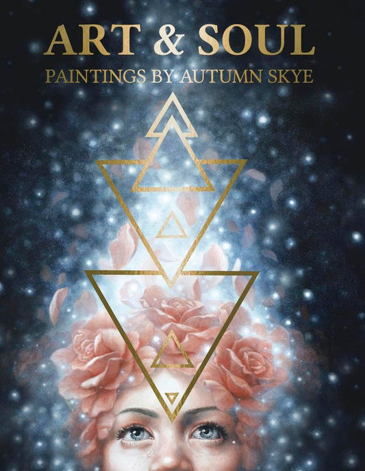 Art & Soul Paintings by Autumn Skye Knyga Blue Angel