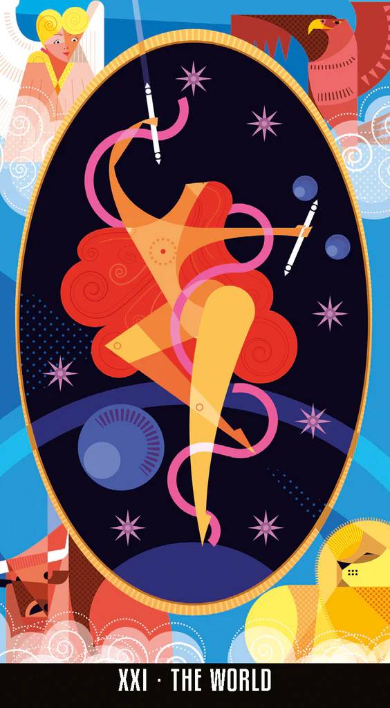Kaleidoscopic Tarot Kortos Lo Scarabeo
