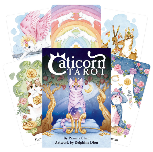 Caticorn Tarot - taro kortos | U.S. Games Systems