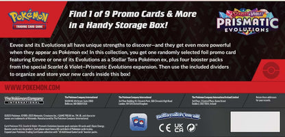 Pokemon Scarlet & Violet Prismatic Evolutions Surprise Box rinkinys (anglų k.)