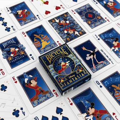 Disney Fantasia žaidimo kortos Bicycle
