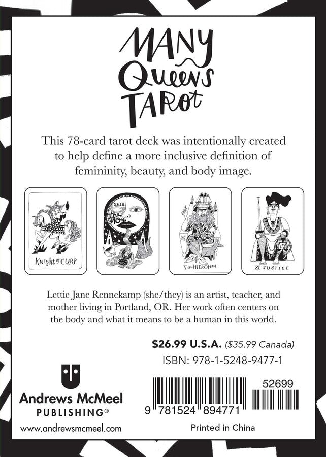 Many Queens Tarot - taro kortos | Andrews McMeel Publishing