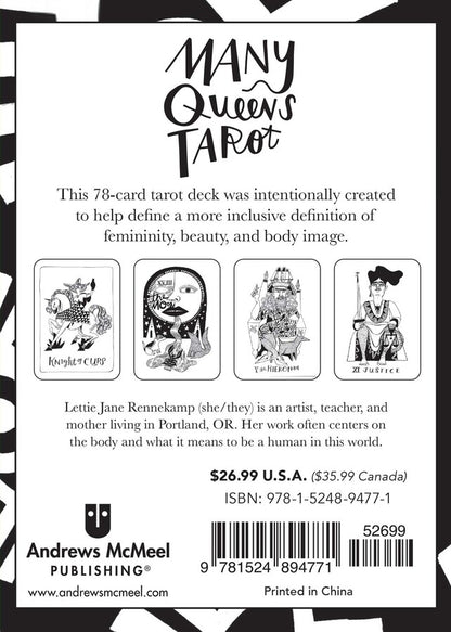 Many Queens Tarot - taro kortos | Andrews McMeel Publishing