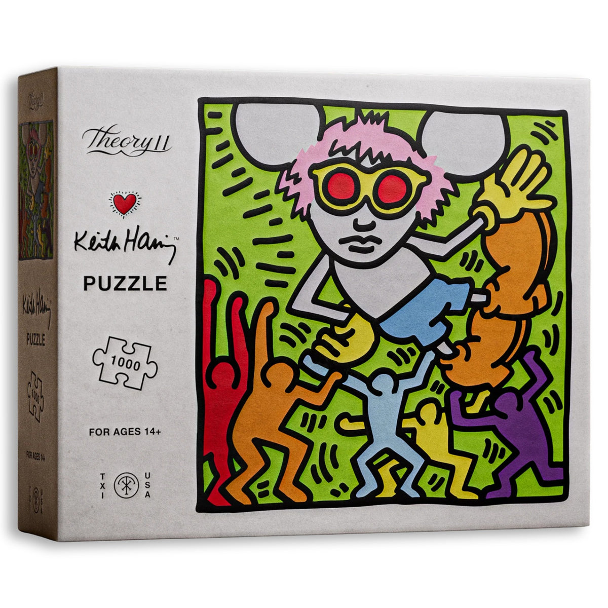 Keith Haring - 1000 detalių dėlionė | Theory11