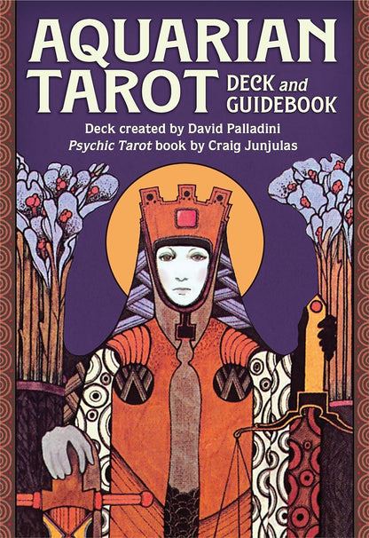 Aquarian Taro kortos ir naudojimosi vadovas US Games Systems