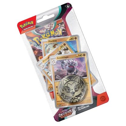 Pokémon Scarlet & Violet: Annihilape Obsidian Flames Premium kortų papildymas (anglų k.)