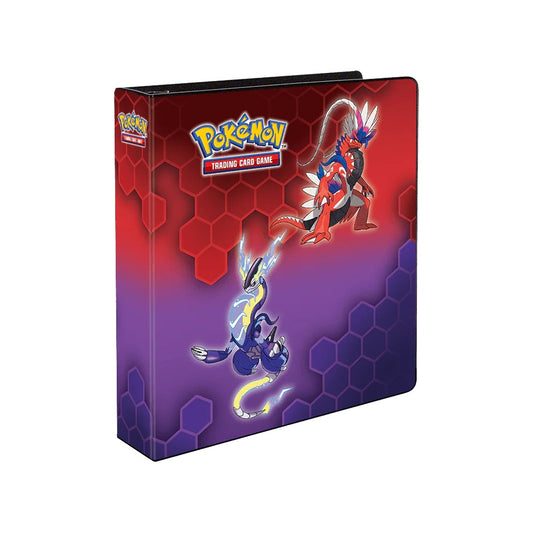 Pokémon Koraidon ir Miraidon - 2 colių kortų segtuvas | Ultra PRO