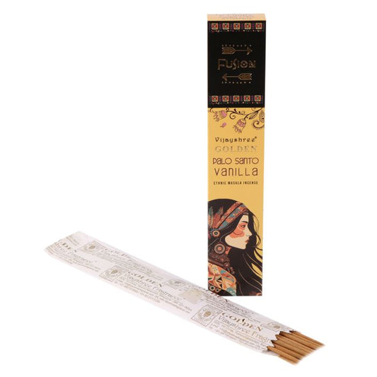 Golden Palo Santo and Vanilla - smilkalų lazdelės, 15 g