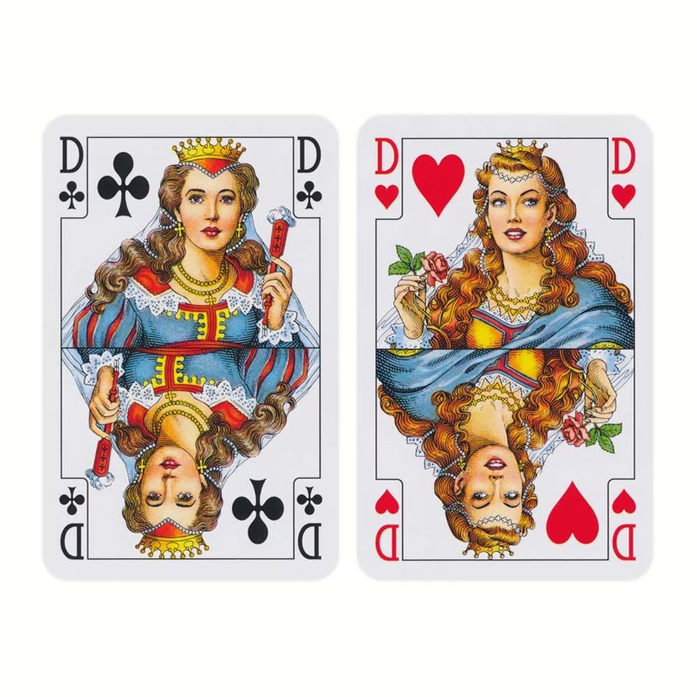 Piatnik Bridge - Poker - Whist kortų kaladė 1 vnt. (žalia arba ruda)