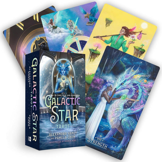 Galactic Star Tarot kortos Hay House