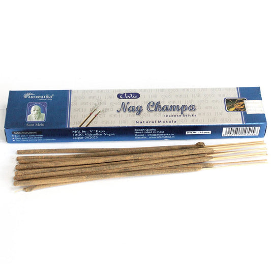 Aromatika Vedic Nag Champa - smilkalai, 15 g
