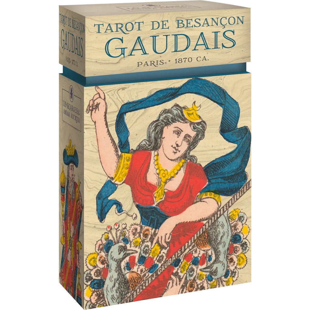 Tarot de Besancon Gaudais - riboto leidimo taro kortos | Lo Scarabeo
