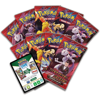 Pokémon Scarlet & Violet - Destined Rivals Elite Trainer Box - kortų rinkinys