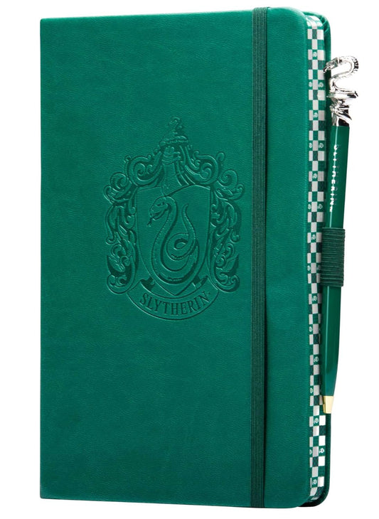 Harry Potter Slytherin Classic - užrašinė minkštu viršeliu su rašikliu