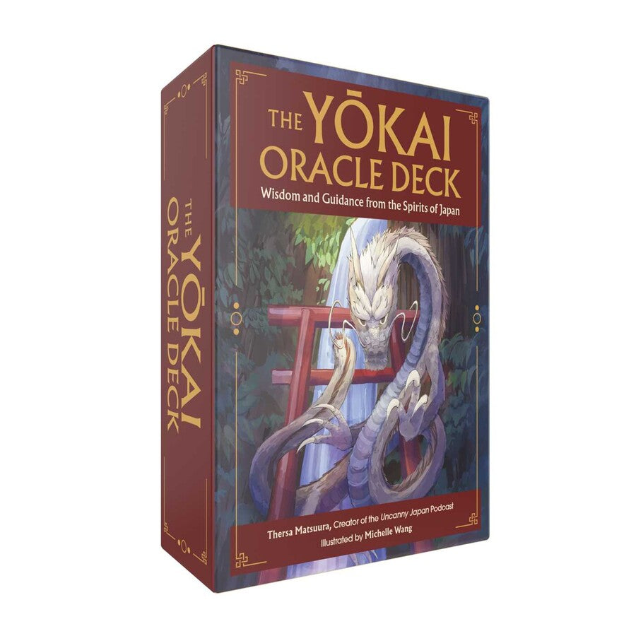 The Yokai Oracle - japonų folkloro orakulo kortos | Adams Media