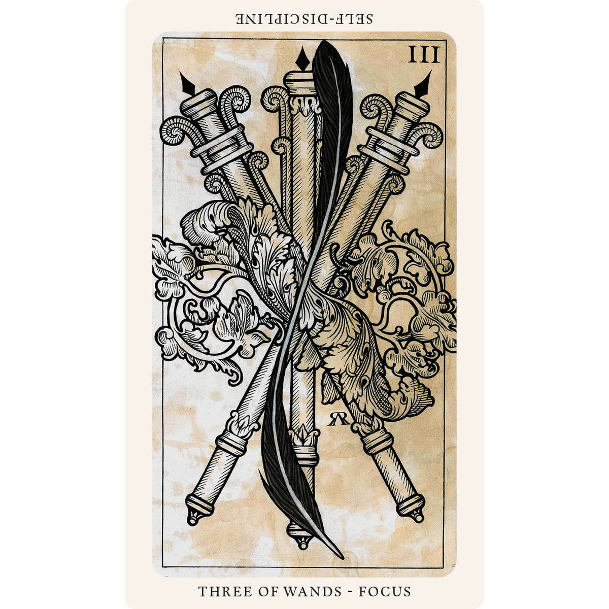 The Medieval Feathers Tarot - taro kortos | Blue Angel