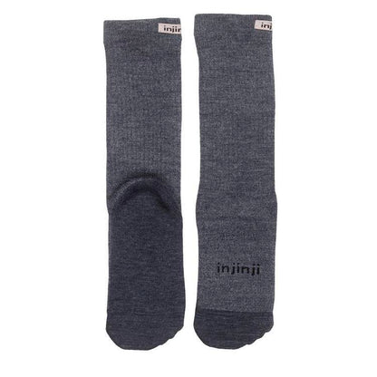 Injinji Hiker Crew - moteriškos žygių kojinės, antracito, M/L