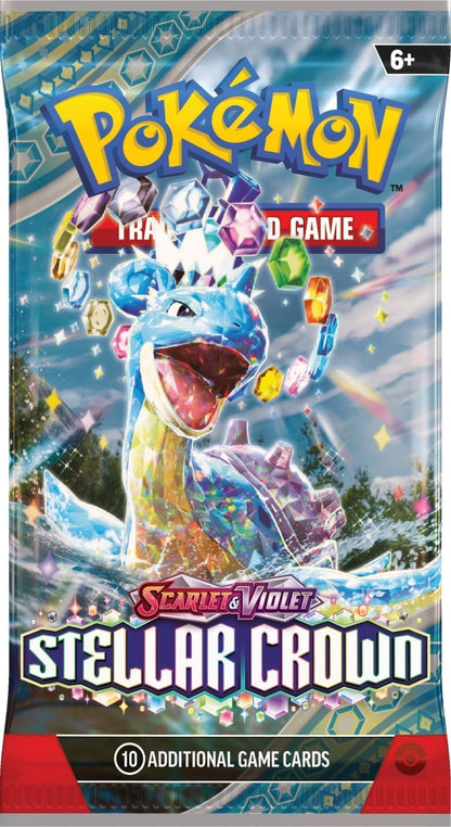 Pokémon Stellar Crown - 10 kortų papildymas anglų kalba