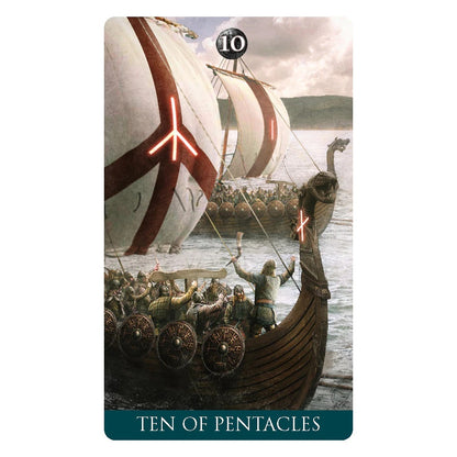 Mini Runic Tarot - mažo formato Taro kortos | Lo Scarabeo