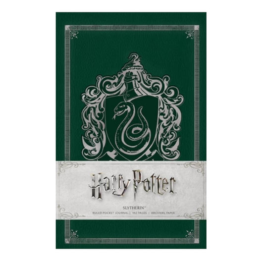 Harry Potter Slytherin - kišeninė užrašinė kietu viršeliu