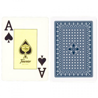 Fournier 818 Blue - pokerio kortos, kosmetiniai defektai