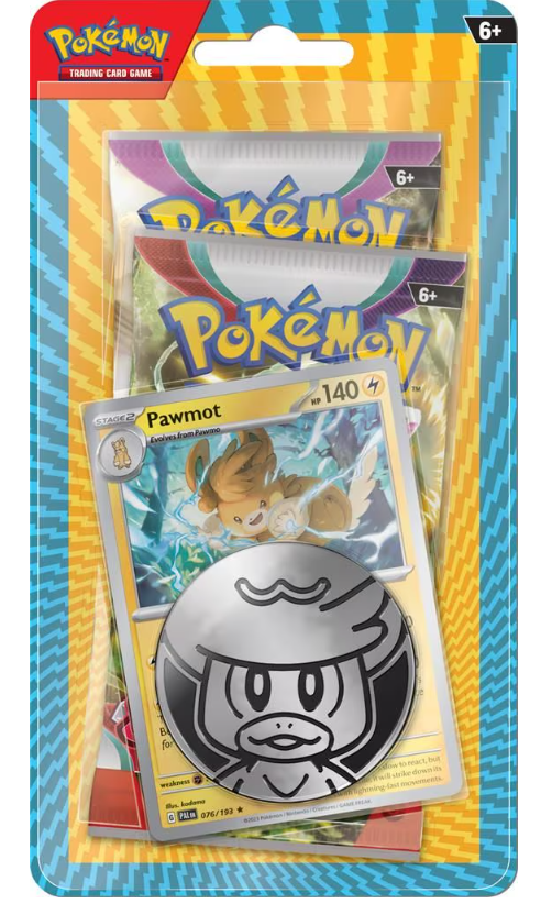 Pokémon Pawmot 2-Pack Blister - kortų rinkinys