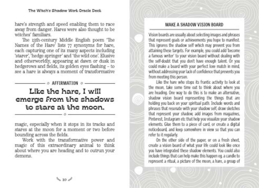 The Witch’s Shadow Work Oracle - orakulo kortos